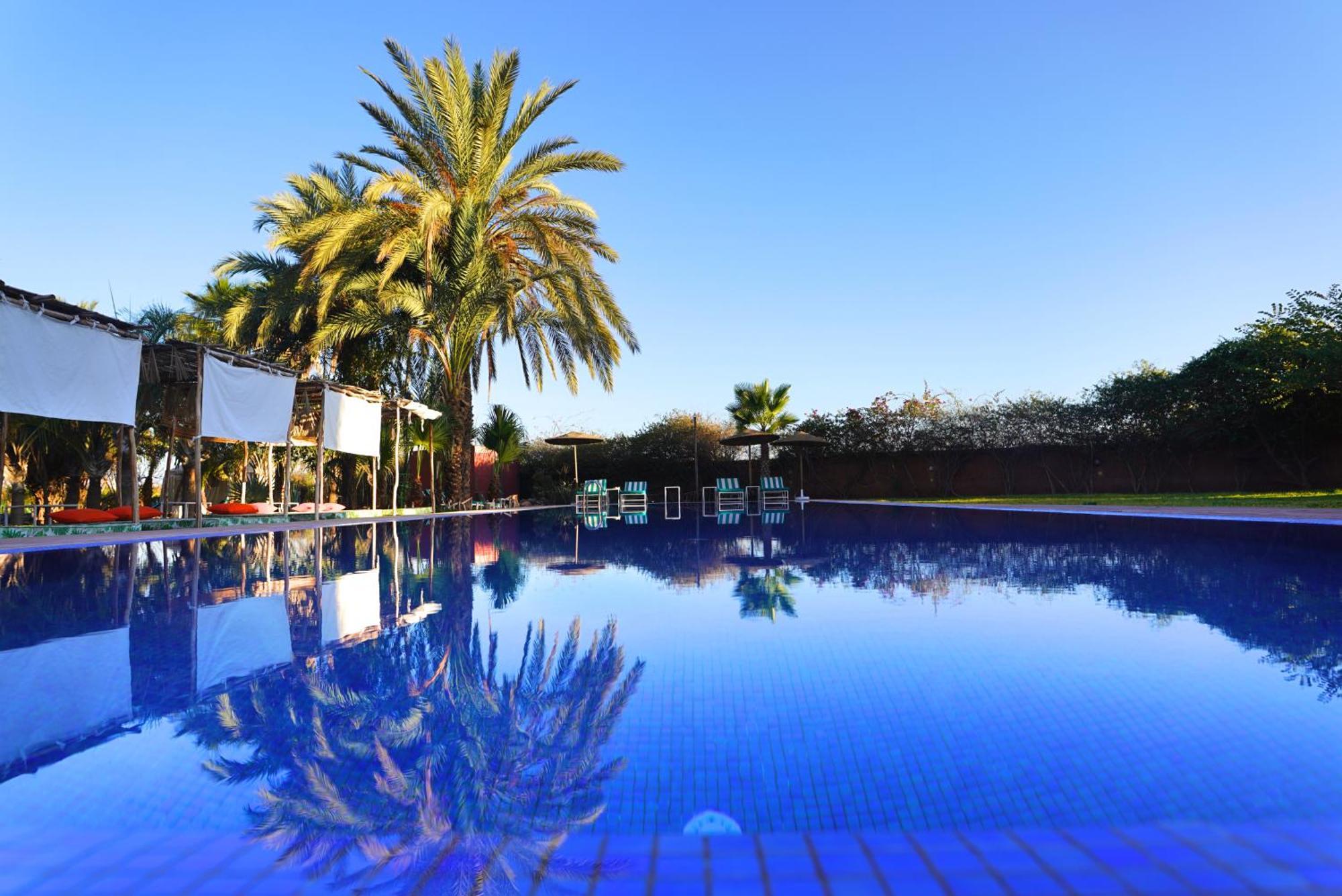 Hotel Jnan Lotf Marrakech El Harkat Exterior foto