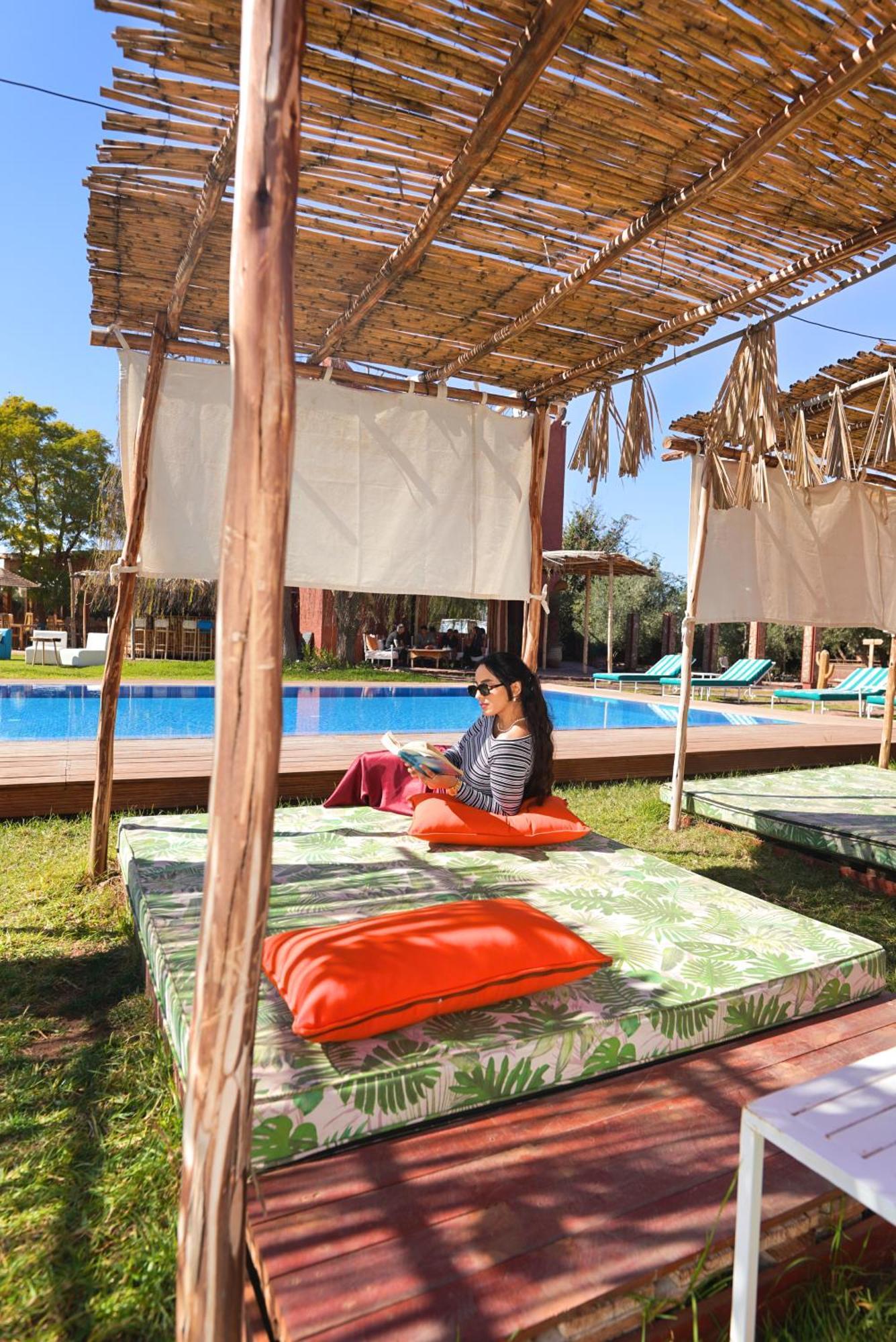 Hotel Jnan Lotf Marrakech El Harkat Exterior foto